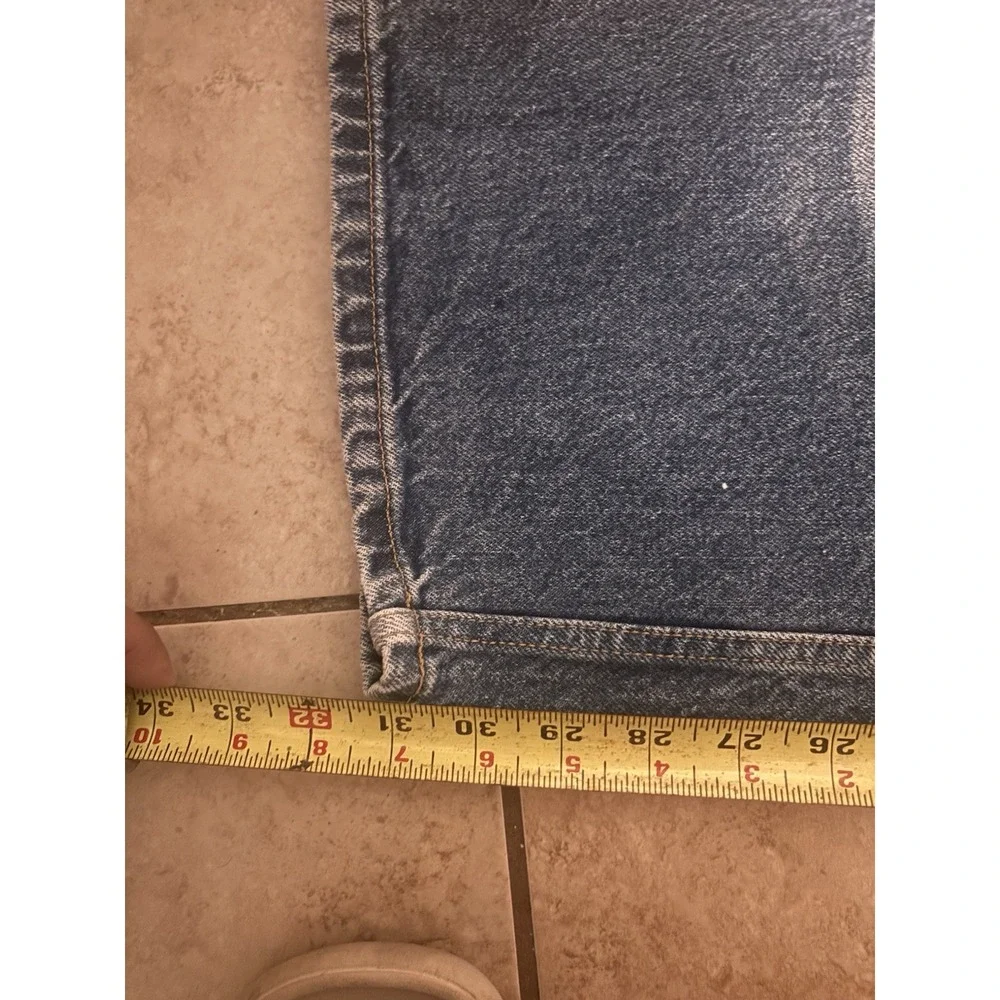 Ralph Lauren Vintage Polo Jeans Men 42x31 Blue Loose Fit